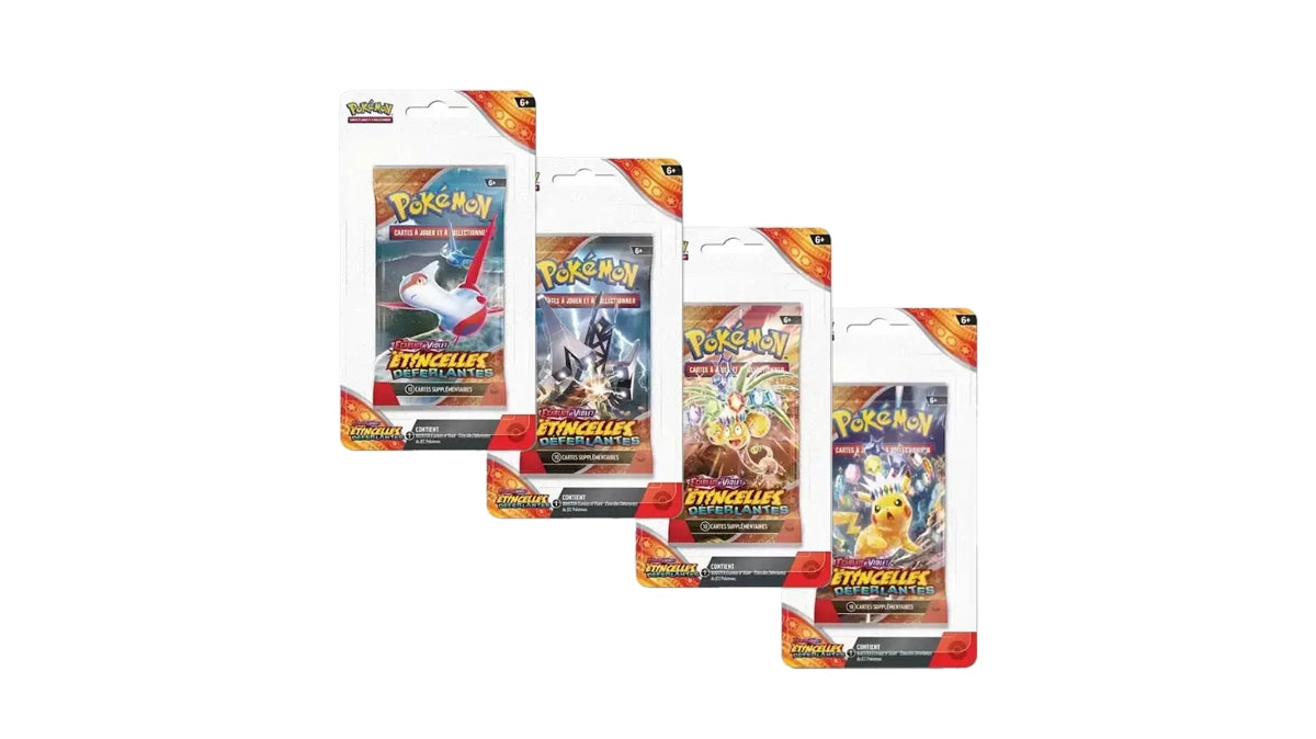 ArtSet Booster Blister Plastifié Etincelles Déferlantes - Ecarlate & Violet EV08