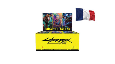 Cyberpunk TCG - Boîte de 24 Boosters - Welcome To Night City FR