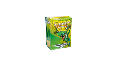 100 Dragon Shield Matte : Apple Green