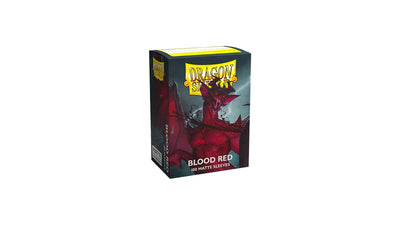 100 Dragon Shield Matte : Blood