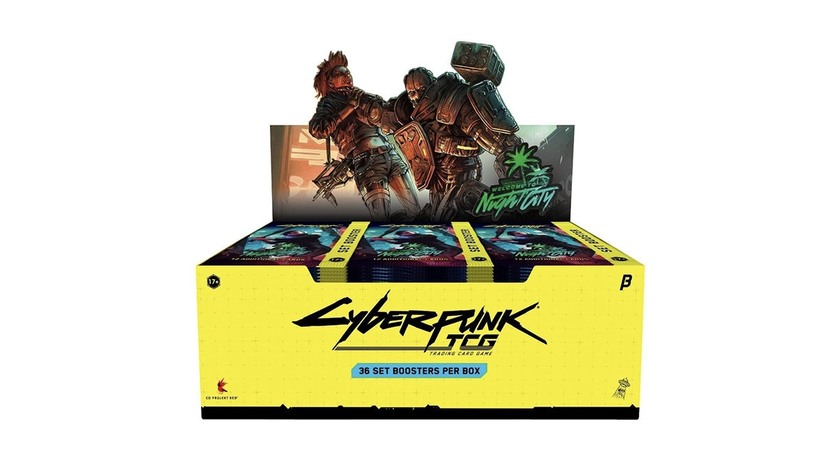 Display Beta Welcome to Night City - 36 Boosters - EN - Cyberpunk TCG