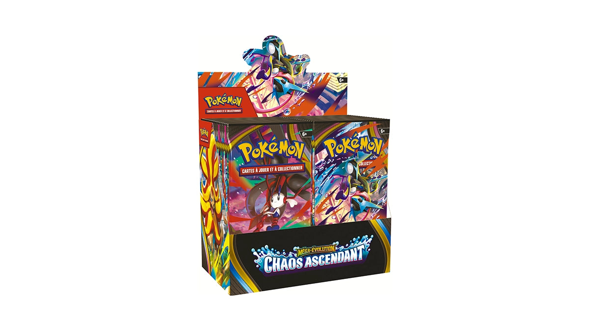 Display Méga-Évolution ME04 - Chaos Ascendant FR