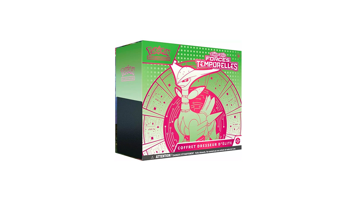 ETB Coffret Dresseur D'élite Forces Temporelle EV05 - Vert-de-Fer-ex