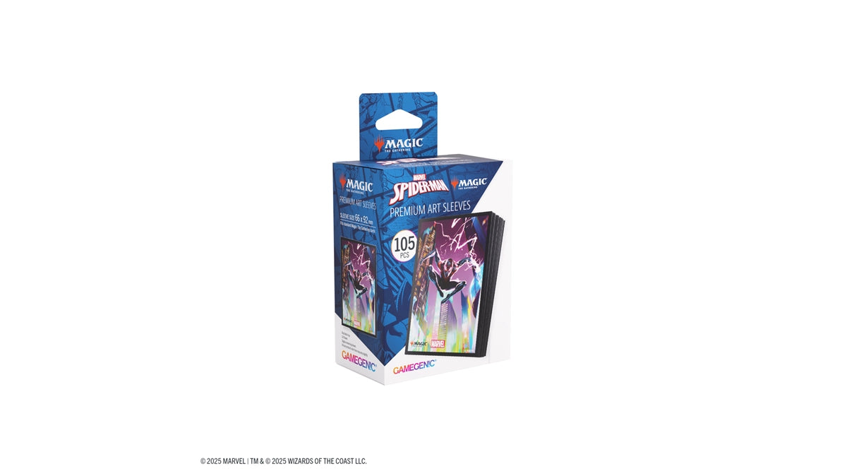 Gamegenic - Magic- The Gathering Marvel's Spider-Man Premium Art Sleeves - Spider-Man Miles Morales 