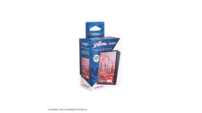 Gamegenic - Magic- The Gathering | Marvel's Spider-Man Premium Art Sleeves - Spider-Man Mountain 