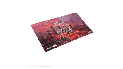 Gamegenic - Magic- The Gathering | Marvel's Spider-Man Shiny Playmat - Spider-Man Mountain