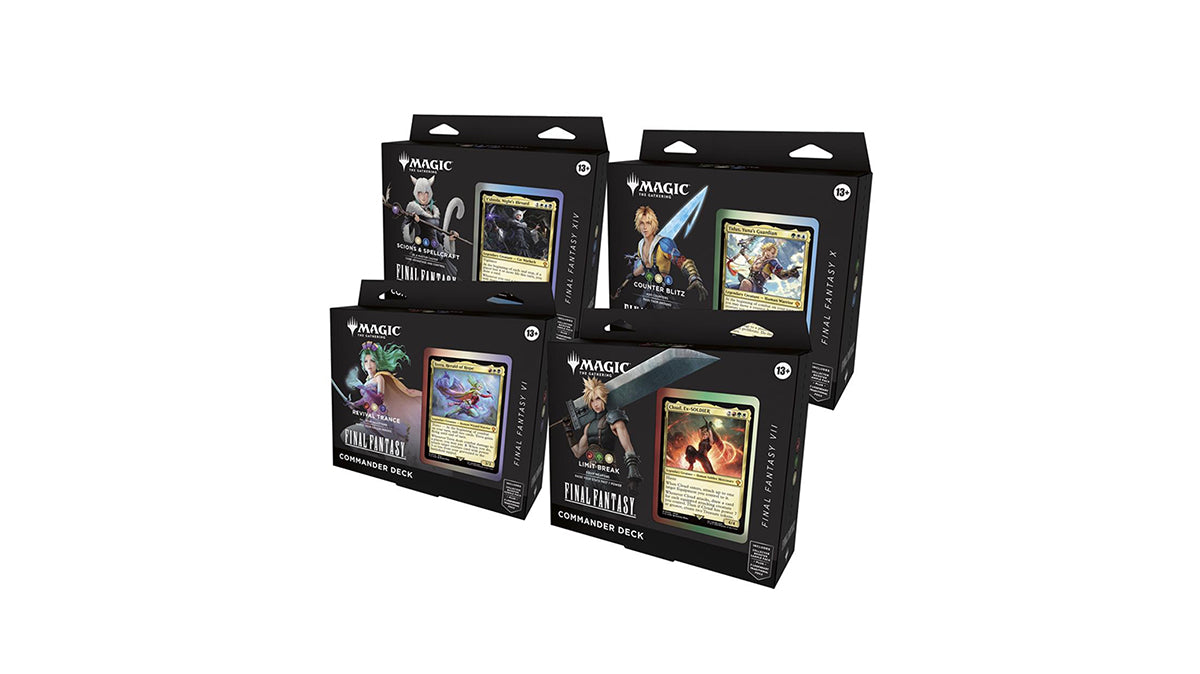 Assortiment de Deck Commander (4 Deck Commander) FR