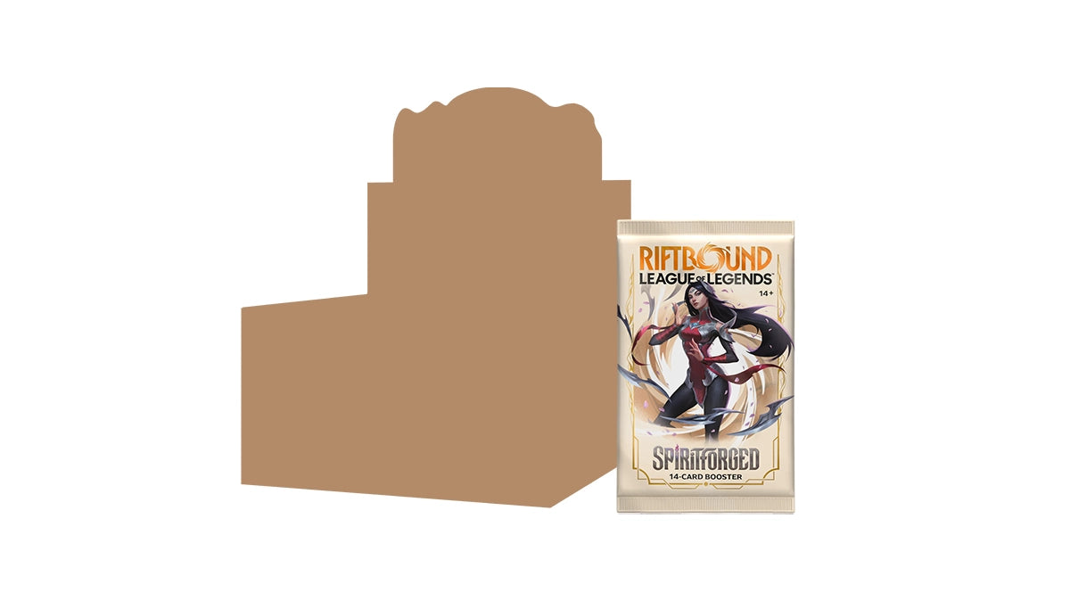 League of Legends Riftbound TCG: Set 2 Spiritforged Booster Display