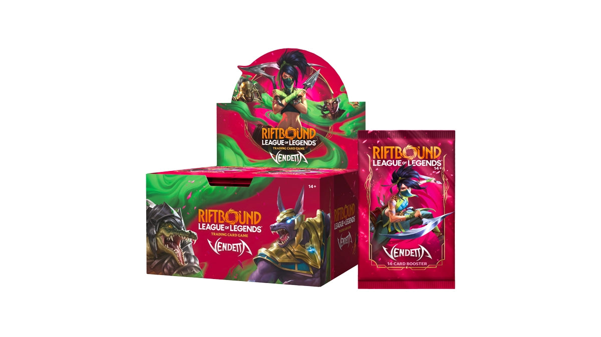 Riftbound : League of Legends TCG - Vendetta Booster Display (24 Boosters) - EN