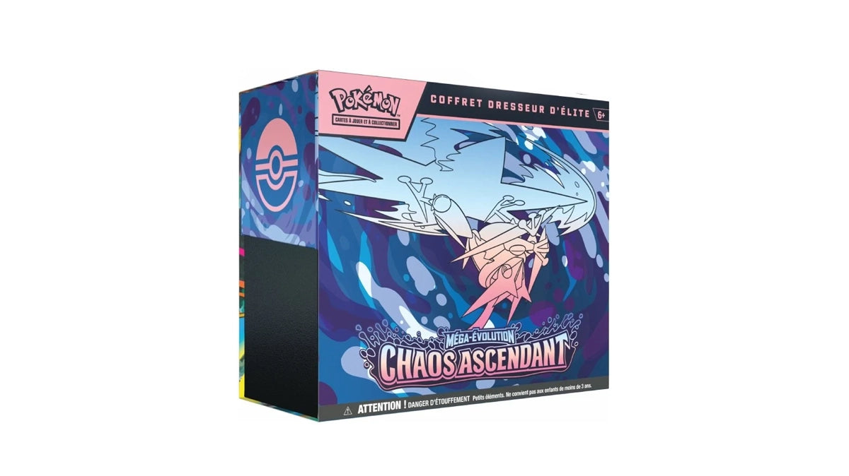 Pokémon – Etb – Chaos Ascendant – ME04 – Coffret Dresseur d’Elite