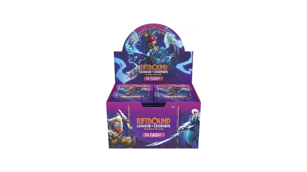 League of Legends Riftbound TCG : Set 3 Unleashed Booster Display