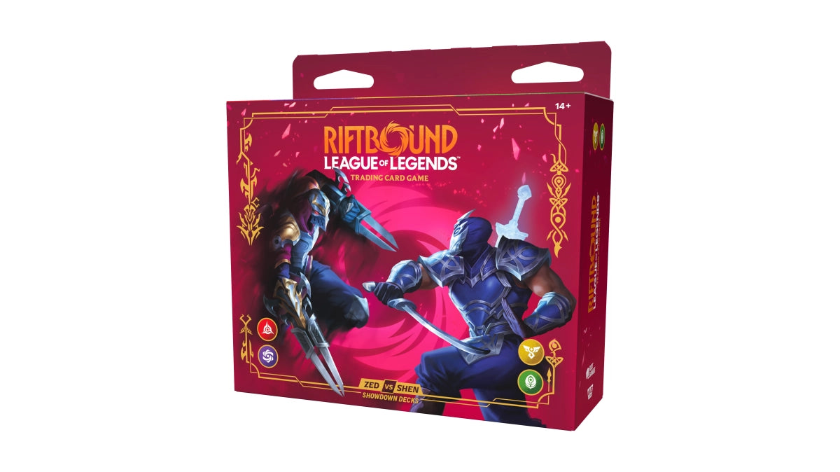 Riftbound- League of Legends TCG - Vendetta Champion Deck Showdown- Zed vs Shen