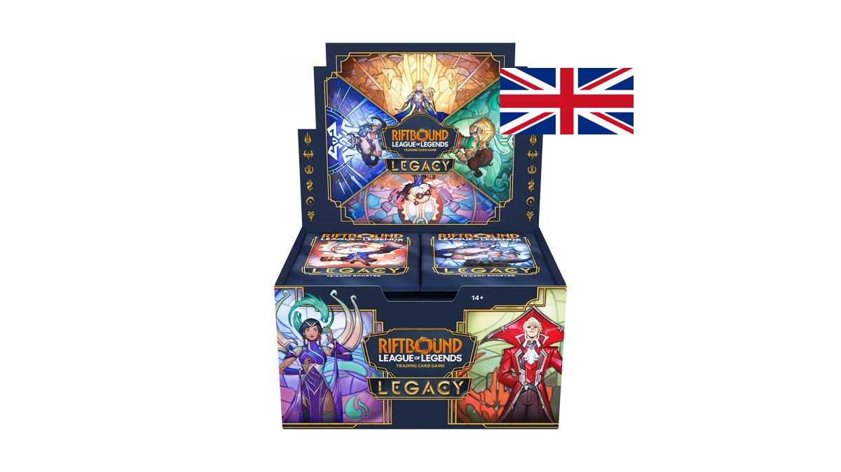 Riftbound League of Legends TCG Legacy Booster Display PRECO EN