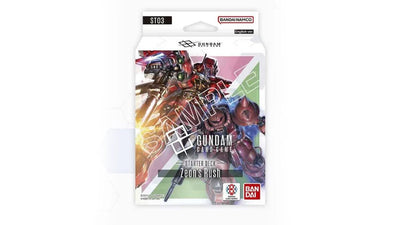 Starter deck Zeon's Rush [ST03] - Gundam Card Game