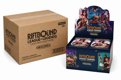 Case de 6 display Riftbound - Origines en FR 1st print